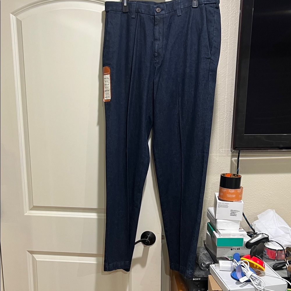 Haggar Navy Denim Jeans